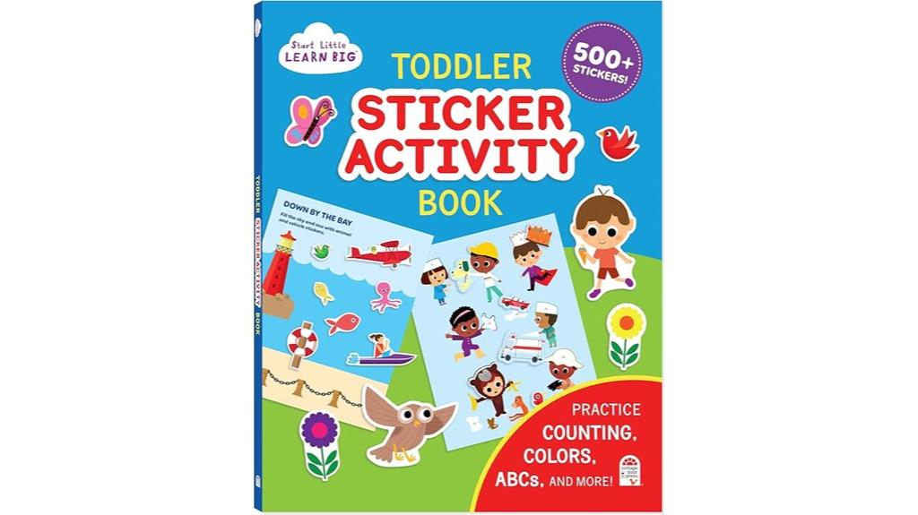 toddler sticker activity book