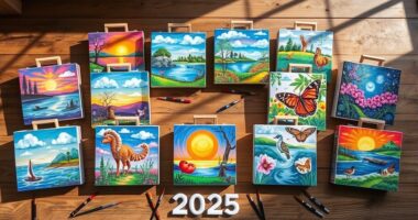 top 12 paint by number kits