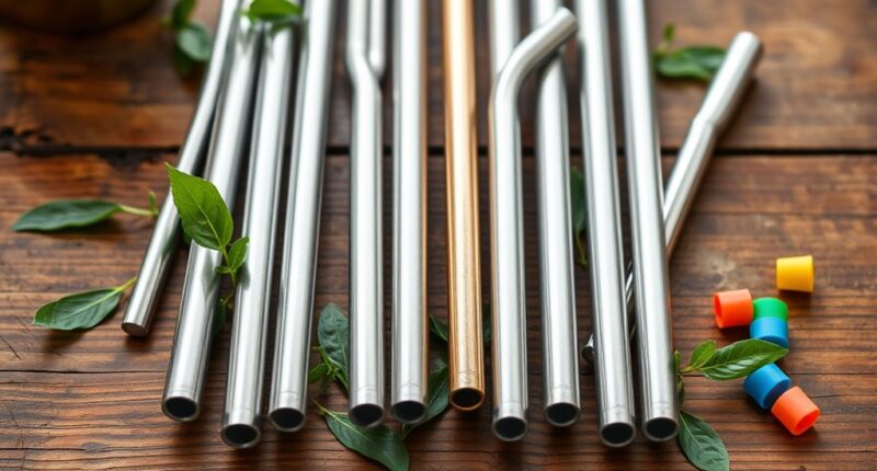 top eco friendly stainless steel straws