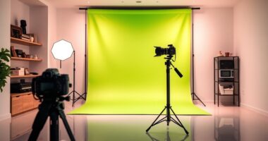 top green screen studio equipment