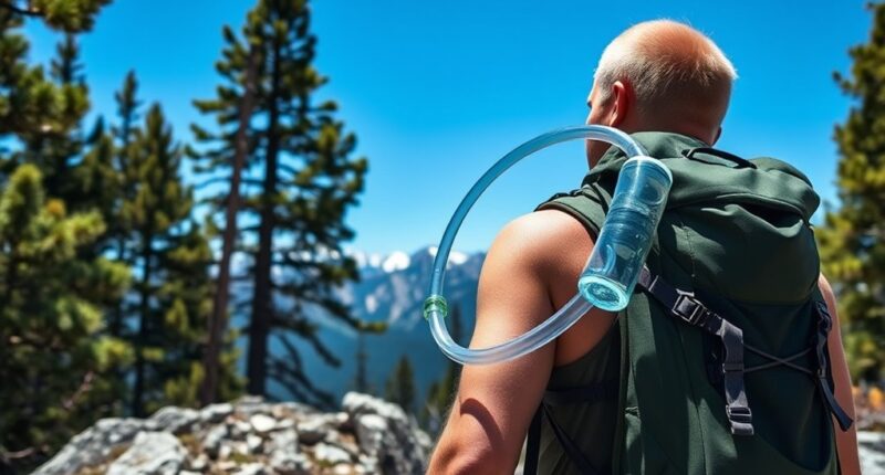 top hiking water bladder backpacks