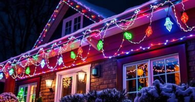 top led holiday lighting