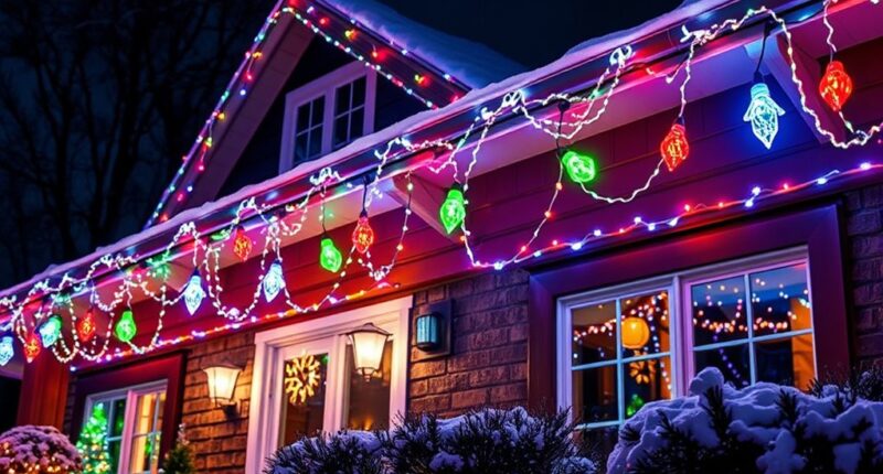 top led holiday lighting