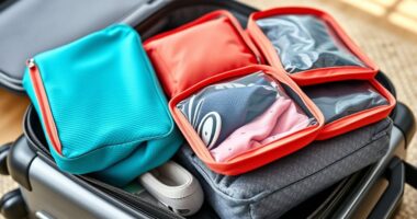 top luggage packing cubes
