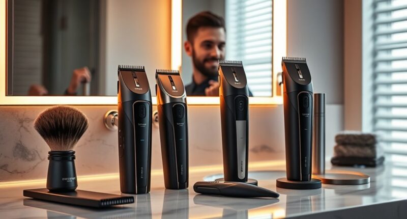 top men s grooming trimmers