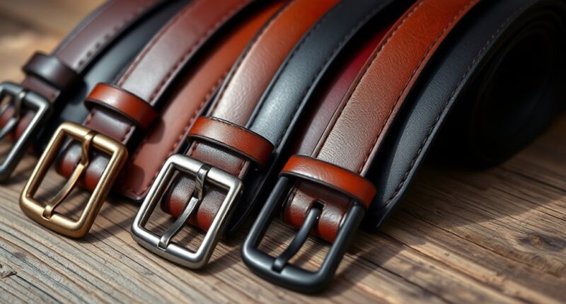 top men s leather belt picks