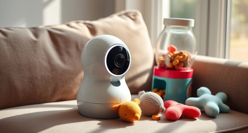 top pet cameras with treats