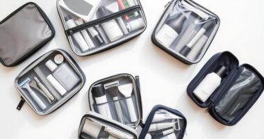top tsa approved travel toiletry bags