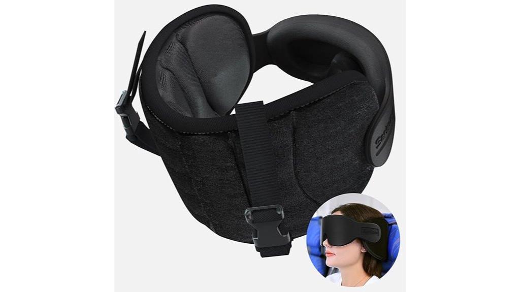travel comfort pillow and mask