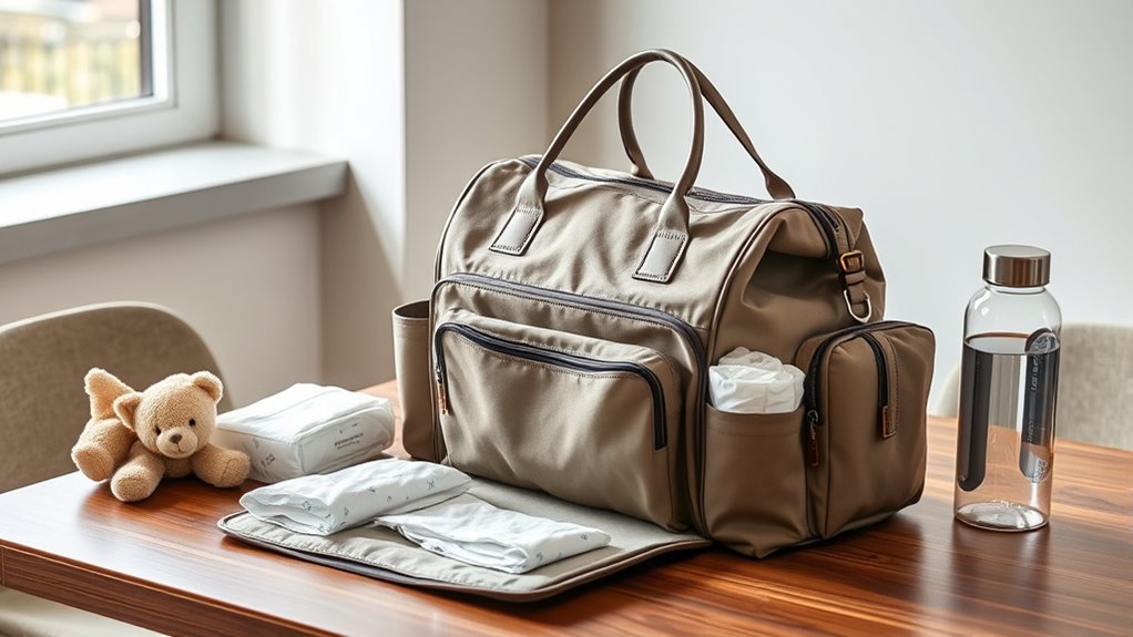 travel ready diaper bag essentials