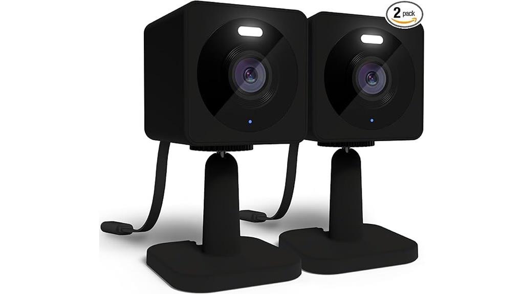 two pack indoor outdoor cameras