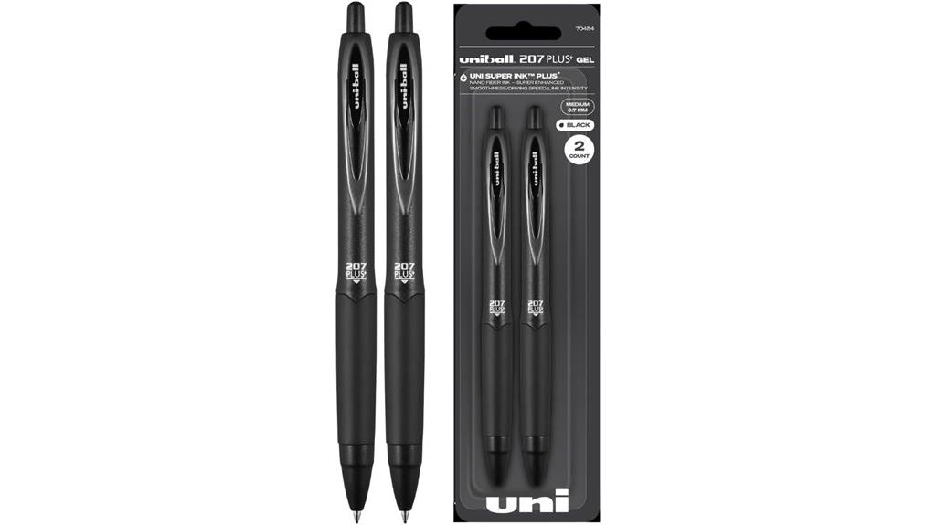 uniball 207 gel pens
