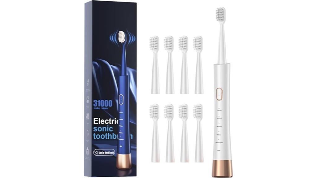 versatile electric toothbrush kit