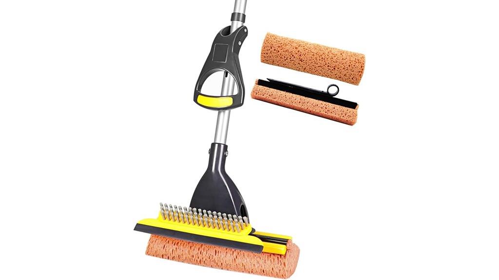 versatile sponge mop for cleaning