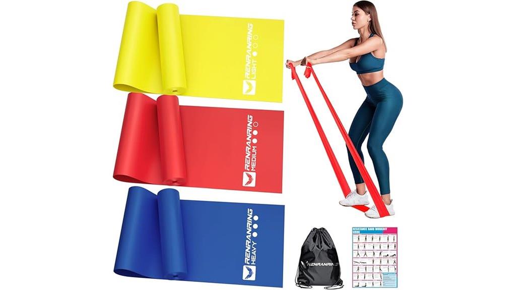 versatile workout and therapy bands