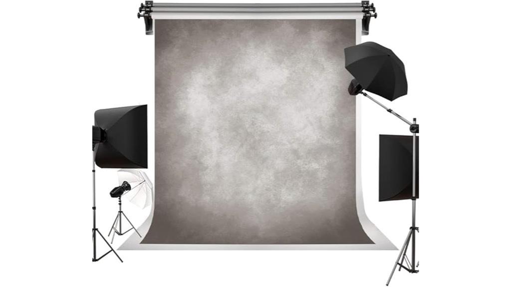 vintage grey portrait backdrop