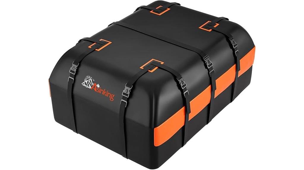 waterproof 21 cu ft roof bag