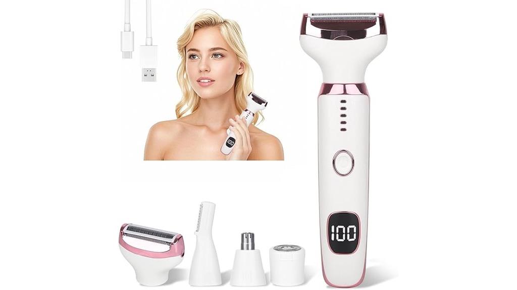 waterproof 4 in 1 razor