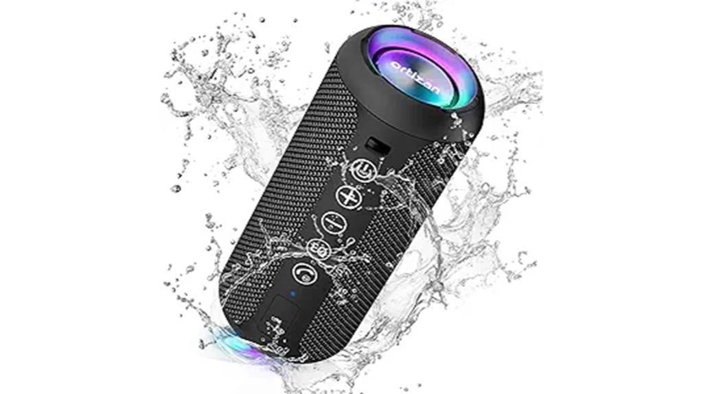 waterproof bluetooth speaker deep bass