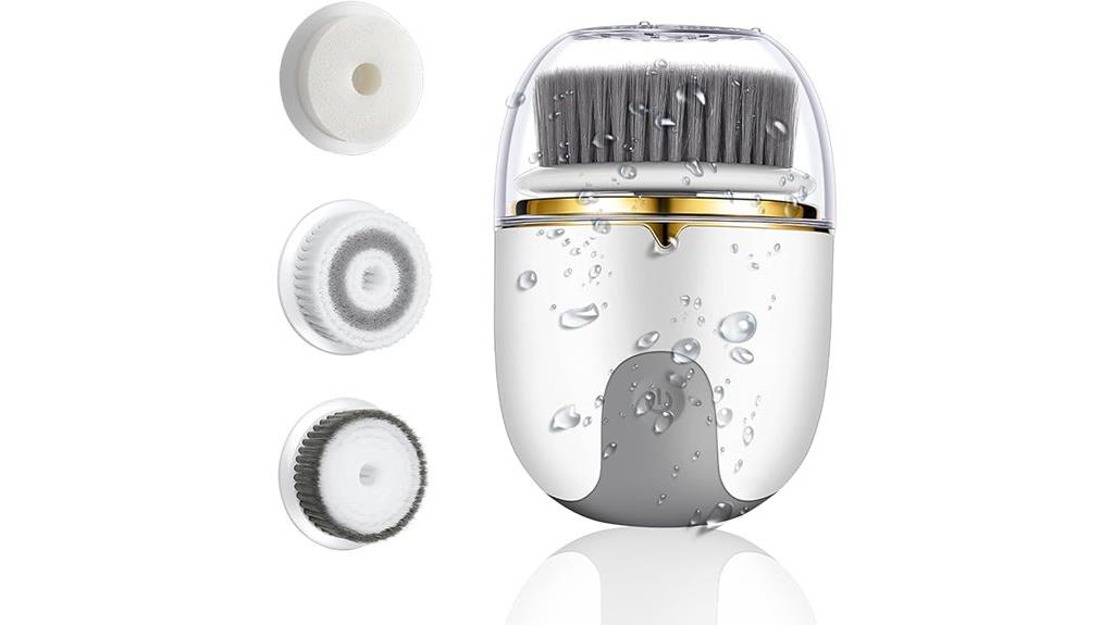 waterproof electric facial brush