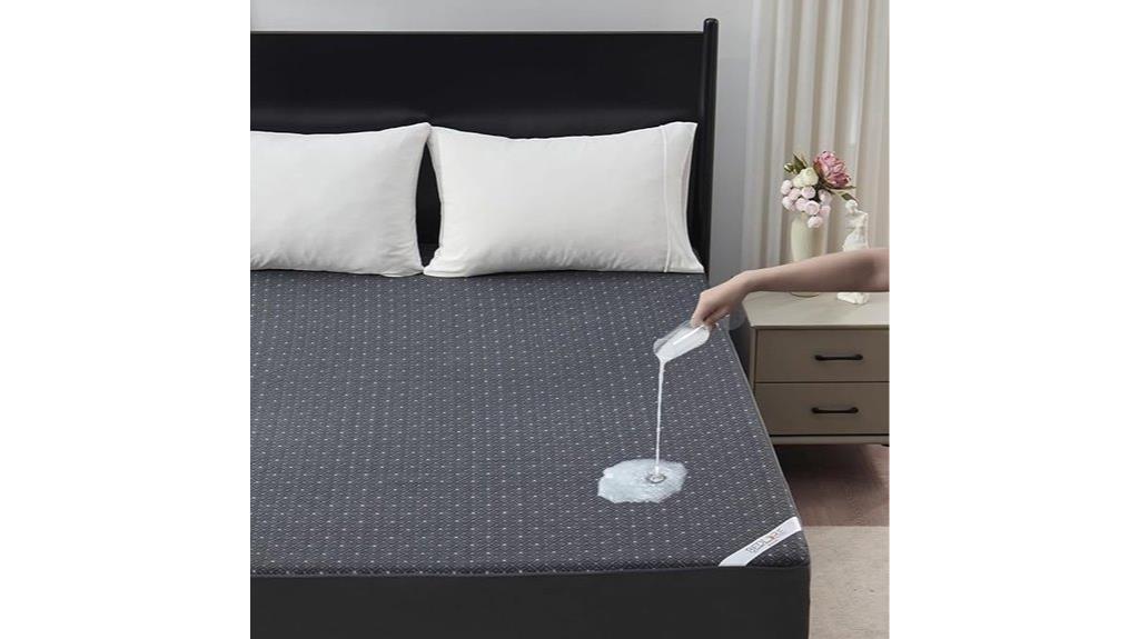 waterproof noiseless mattress protector