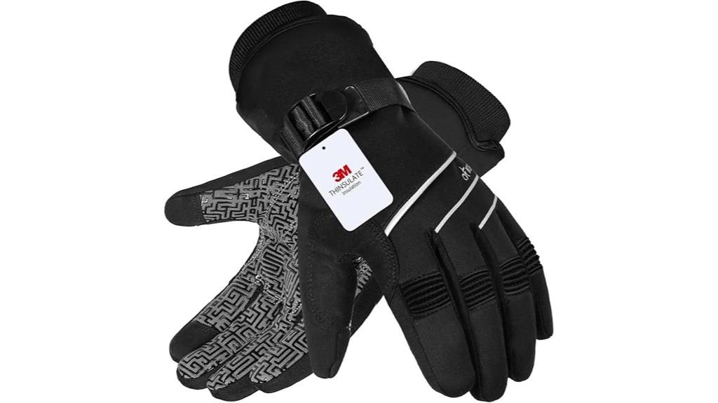 waterproof windproof winter gloves