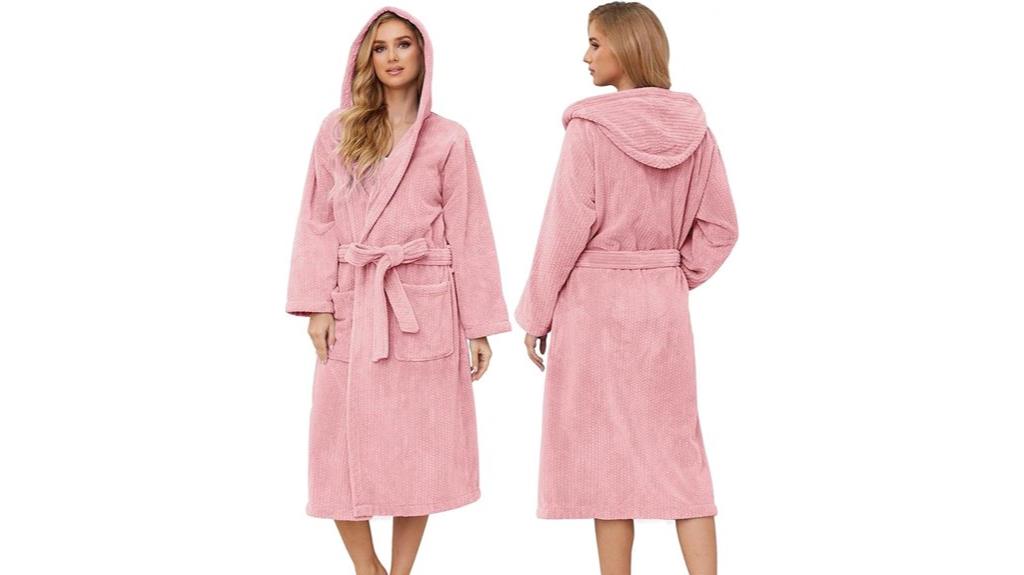 women s hooded towel robes