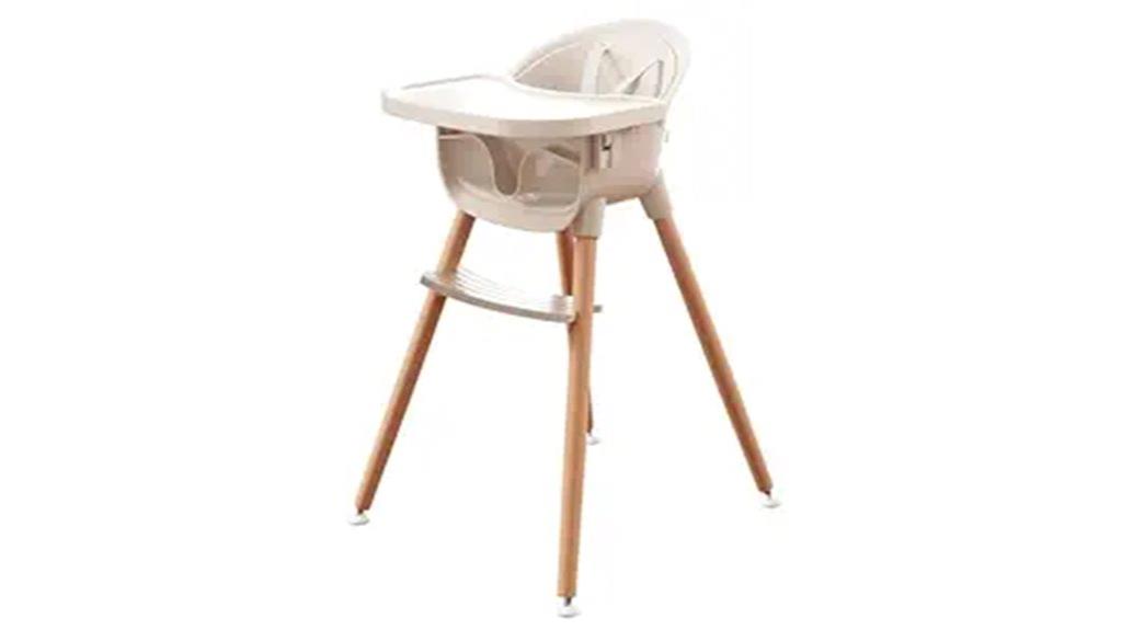 wooden 3 in 1 baby chair