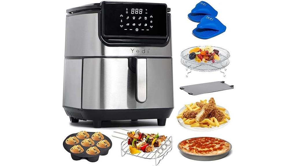 yedi 6 8 quart air fryer