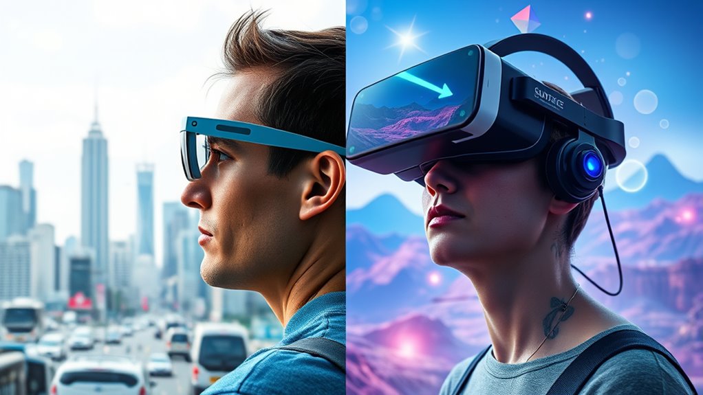 ar and vr distinctions