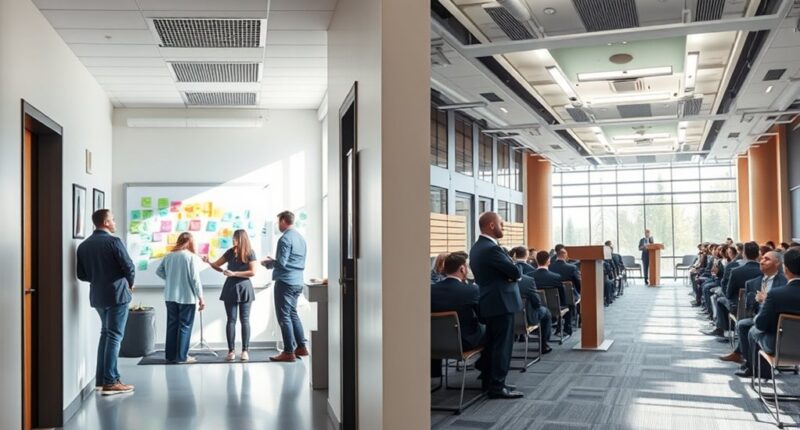 company size influences change