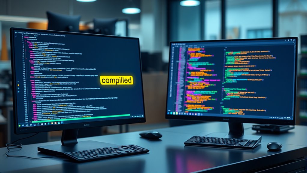 compiled versus interpreted languages