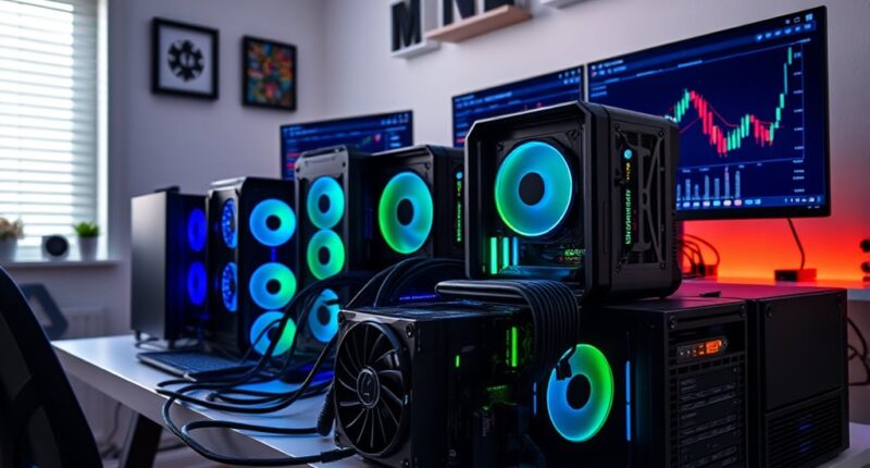 mine cryptocurrency at home