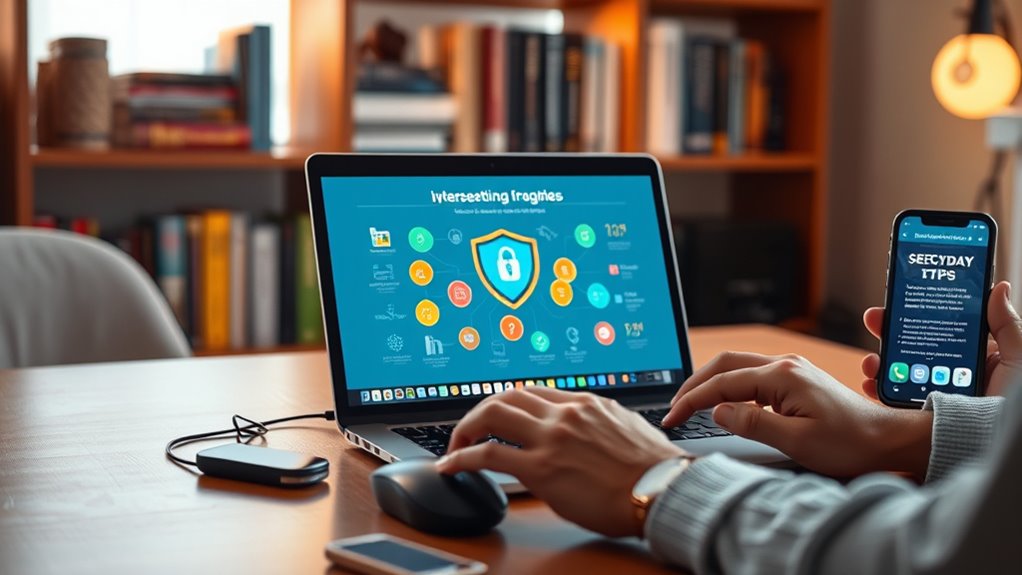 practice strong online security