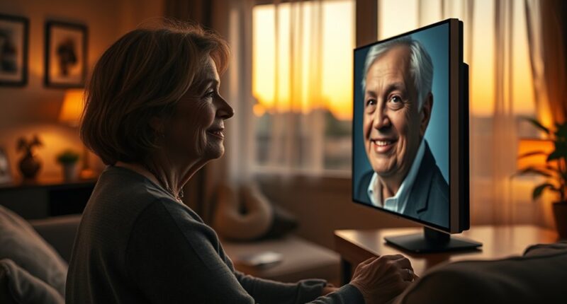 widows reconnect via ai