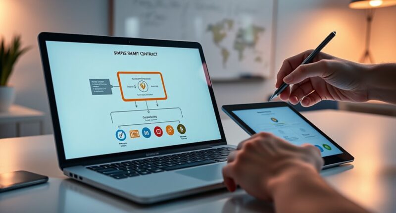write smart contract easily