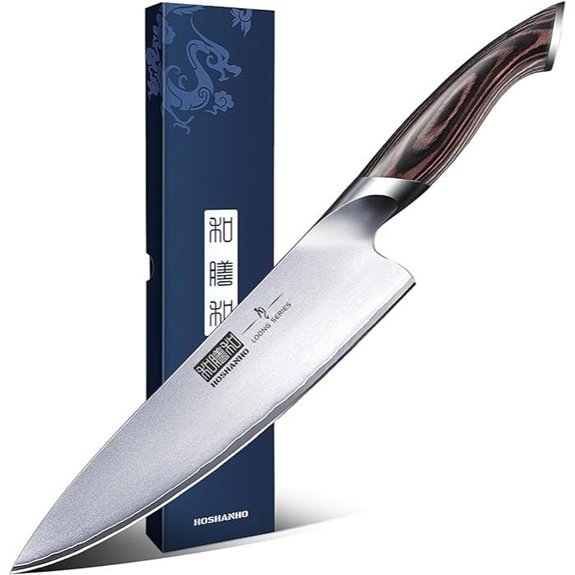HOSHANHO 8-Inch Chef’s Knife in High Carbon Steel