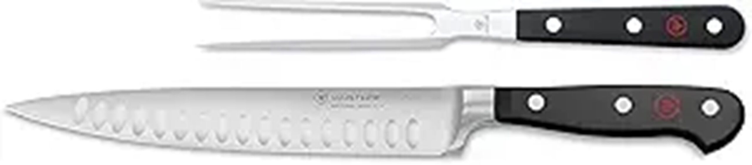 WÜSTHOF Classic Carving Set Black 2-Piece