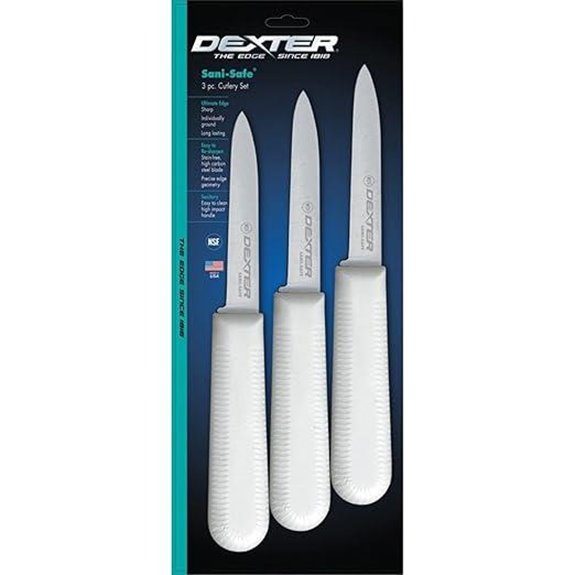 Dexter-Russell 3-Piece Sani-Safe Paring Knives
