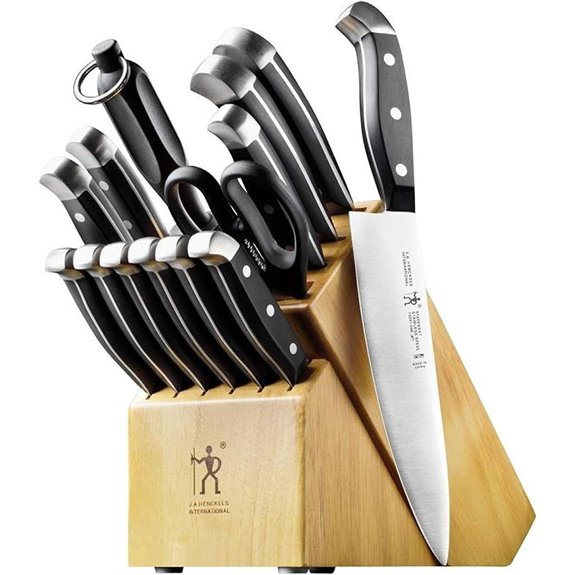 Henckels 15-Piece Chef's Knife Set with Block