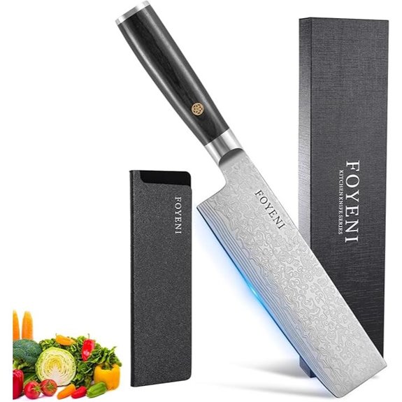 Nakiri 6.5 Japanese Chef Knife for Chopping