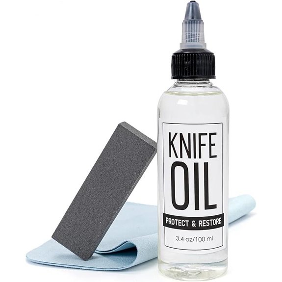Knife Rust Remover Oil Kit for Blade Care