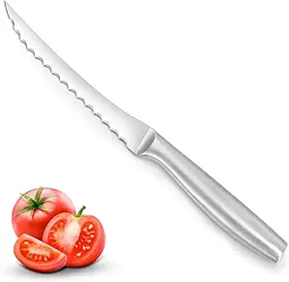 Tomato Knife Serrated Blade for Fruits and Vegetables