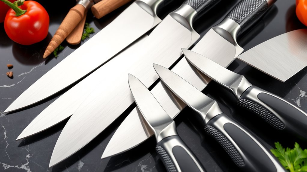 sharpness durability comfort versatility