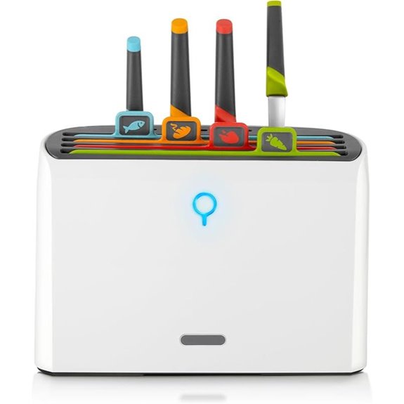 Modern Innovations Smart Cutting Board and Knife Set