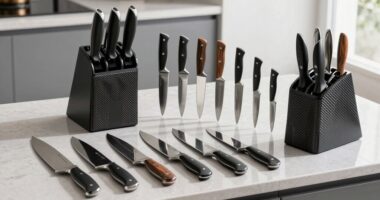 top carbon steel knife sets