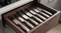 top in drawer knife storage