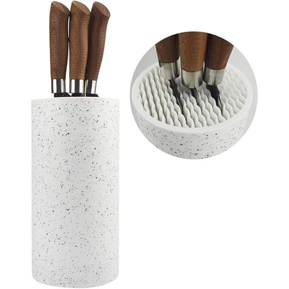 Toosbuc Universal Round Knife Holder Countertop Organizer
