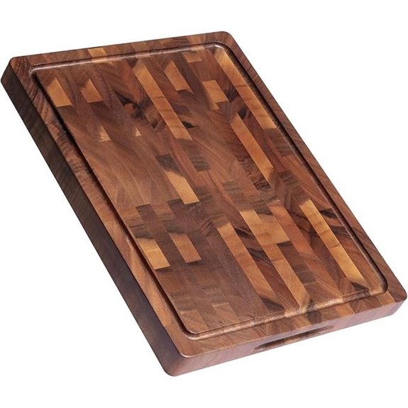 Walnut Double-Sided Kitchen Cutting Board with Handle