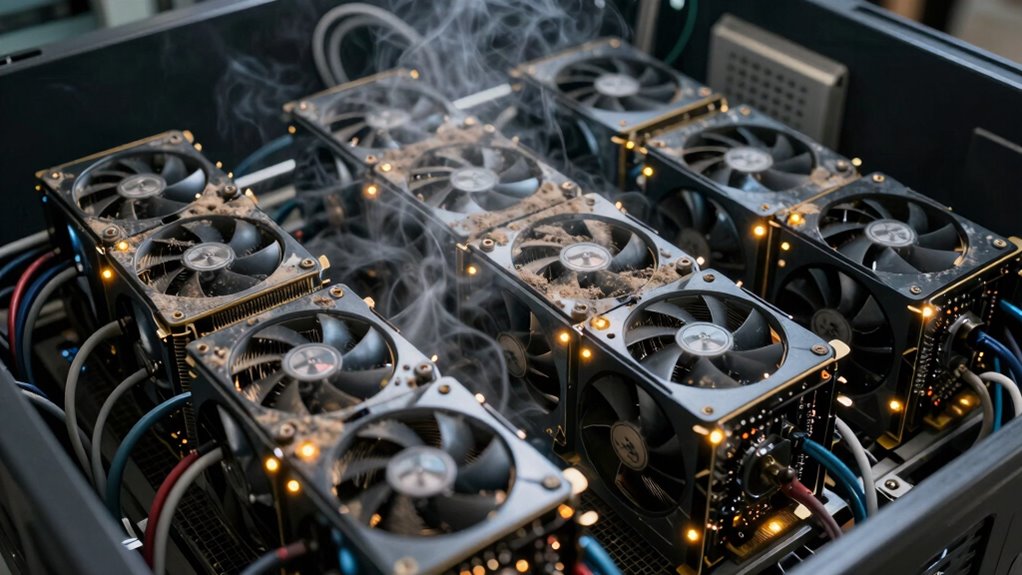 check fans and airflow